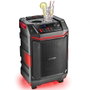 NGS Altavoz Portable Wild Bash 300W Bluetooth IPX6 Portátil USB AUX Luces LED Batería Recargable